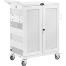 Eaton Tripp Lite Series Safe-IT Multi-Device UV Charging Cart, Hospital-Grade, 32 AC Outlets, Laptops, Chromebooks, Antimicrobial, White Eaton Corporation