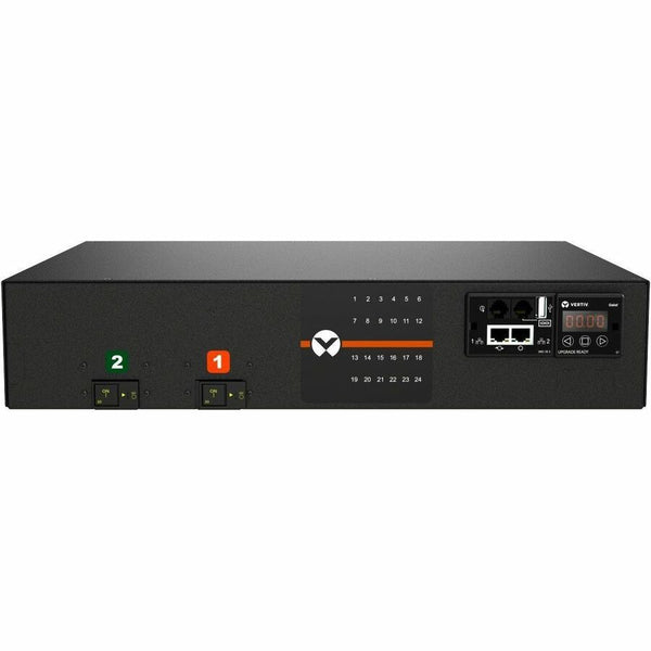 Vertiv Geist rPDU MNR3EDR6-24CF18-3TL14A0H10-S | 24-Outlets | 30A Monitored PDU | L14-30P | 2U Rackmount