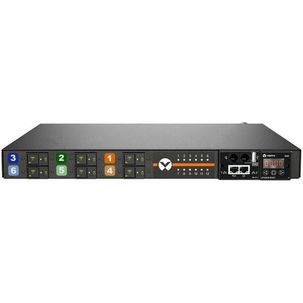 Vertiv Geist rPDU MNU3E1R6-12CF13-3TL56A0H10-S | 12-Outlets Switched PDU, L22-20P, 16.6kW