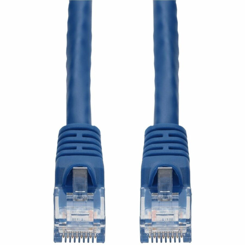 25-PIECES OF 300FT BLUE CAT 6A PVC ETHERNET CABLES SNAGLESS BUBBLE BOOT RJ-45 M/