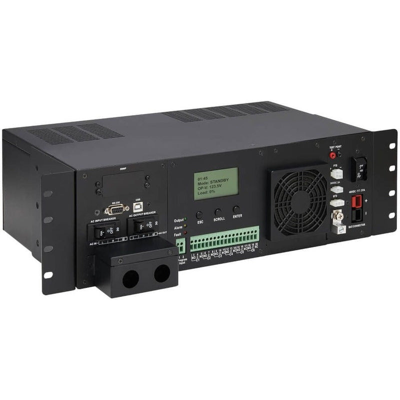Eaton Tripp Lite Series 120VAC 24VDC 2000VA 1600W Extreme Temperature Network UPS for Industrial and Traffic Networks, 3U, Hardwire, TAA Eaton Corporation