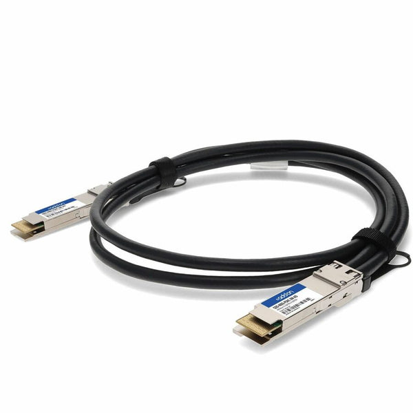 AddOn Juniper Networks QDD-400G-PDAC-3M Compatible 400GBase-CU QSFP-DD to QSFP-DD Direct Attach Cable (Passive Twinax, 3m) AddOn