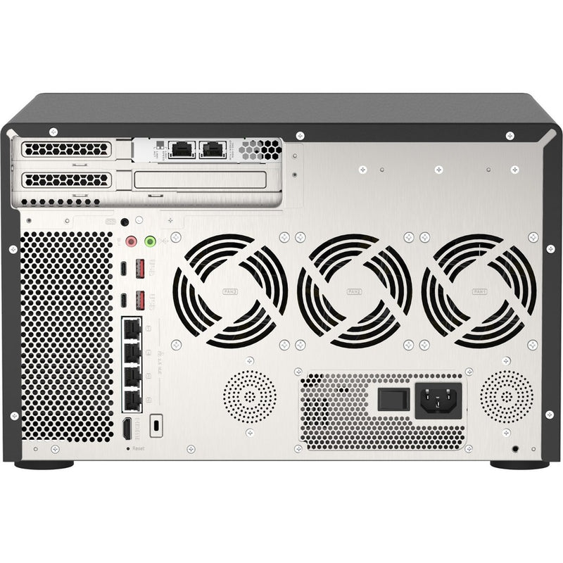 QNAP TVS-H1288X-W1250-16G SAN/NAS Storage System – Intel Xeon W, 16GB DDR4, 12-Bay Tower