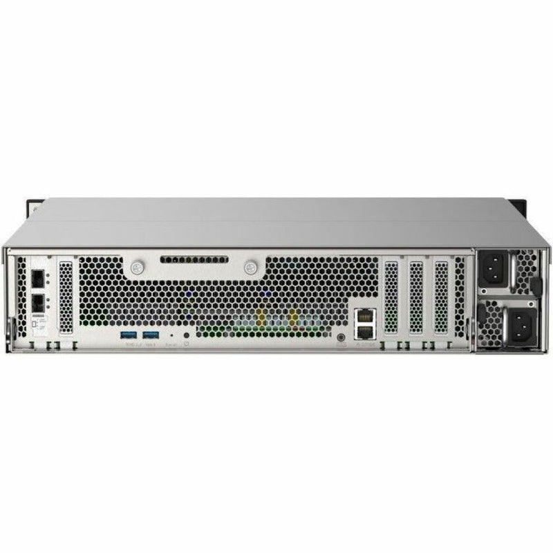 QNAP TS-H2490FU-7302P-256G 24-Bay U.2 NVMe All-Flash SAN/NAS Storage System – AMD EPYC, 256GB DDR4, 25GbE, ZFS QuTS hero OS