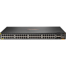 HPE 6300F 48-port 1GbE Class 4 PoE and 4-port SFP56 Switch Hewlett Packard Enterprise