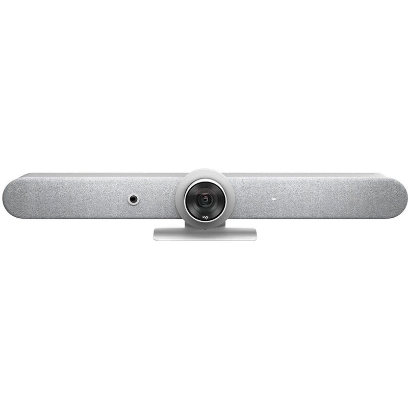 Logitech Rally Bar All-In-One Video Bar for Medium to Large Rooms – White