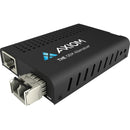 Axiom 10Gbps RJ45 to 10GBASE-ER Mini Media Converter, SMF LC 40km – MC10-S5L40-AX