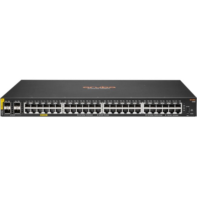 HPE Aruba 6100 48G Class4 PoE 4SFP+ 370W Switch (JL675A