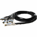 AddOn MSA and TAA Compliant 200GBase-CU QSFP-DD 200G to 8xSFP28 Direct Attach Cable (Passive Twinax, 2m) AddOn