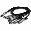 AddOn MSA and TAA Compliant 400GBase-CU QSFP-DD 400G to 8xSFP56 Direct Attach Cable (Passive Twinax, 1m) AddOn