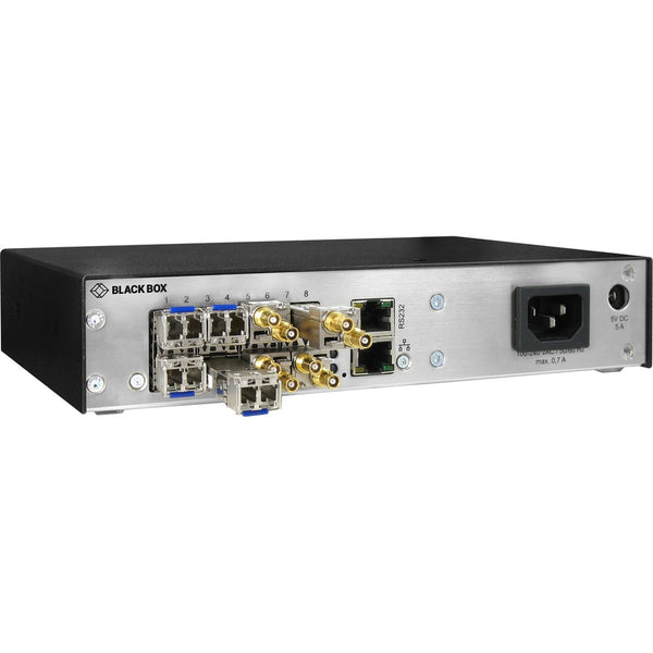 Black Box Compact Kvm Matrix Switch - Redundant Power, Universal, Sfp, 8-Port, Gsa
