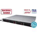 BUFFALO TeraStation WS5420 4-Bay Rackmount Windows Server IoT 2019 NAS 40TB Hard Drives Included Buffalo Americas, Inc