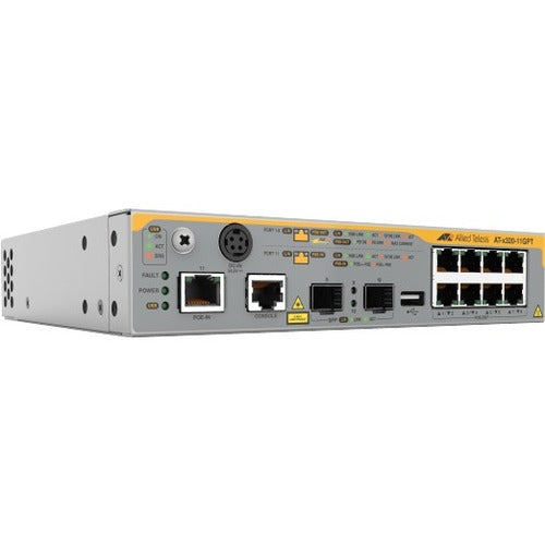 Allied Telesis x320-11GPT Layer 3 Gigabit PoE+ Switch (AT-X320-11GPT-90)