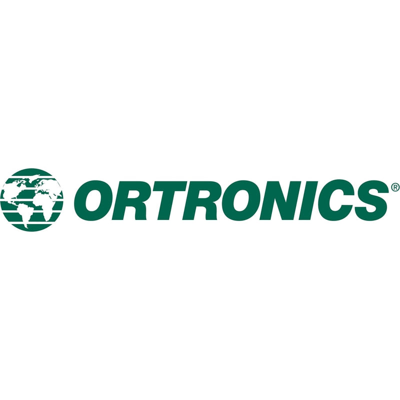 Ortronics MM20 4-Post Rack, 30" , 7 ft, 45 RU, Fixed Taped Rails, Black Legrand Group