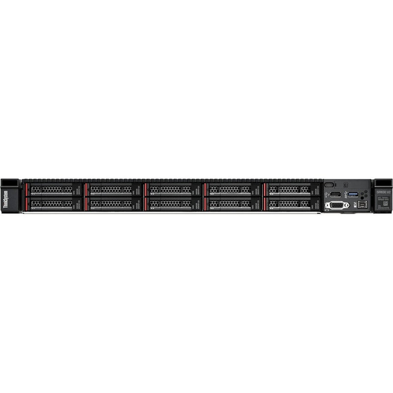 Lenovo ThinkSystem SR630 V2 7Z71A01VNA 1U Rack Server – Dual Intel Processor Support – 4TB TruDDR4 RAM – Gigabit Ethernet – Hot-Swappable Bays