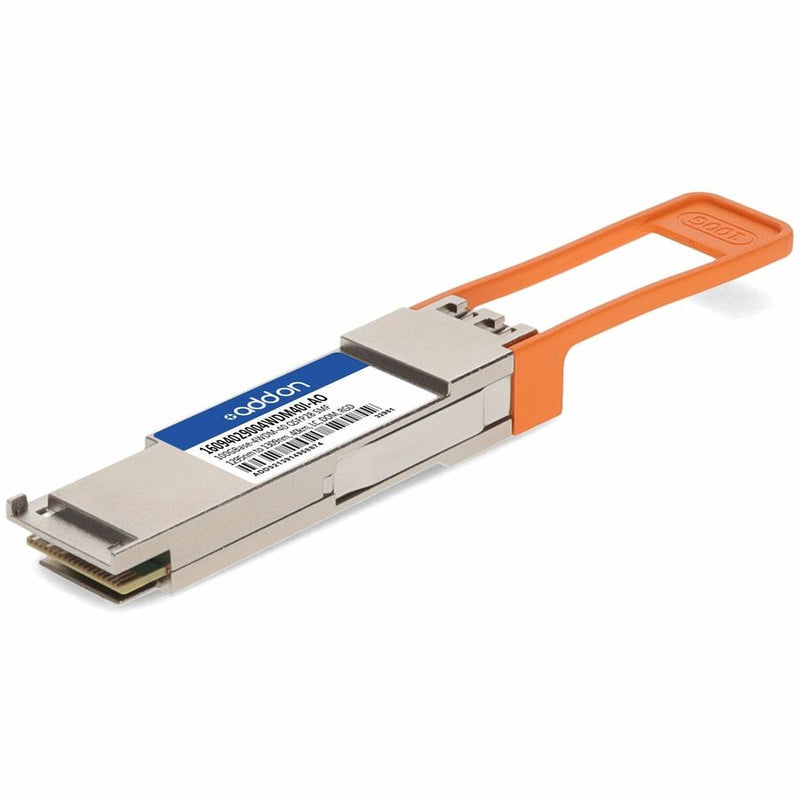 AddOn Ciena 160-9402-900-4WDM-40-I Compatible TAA 100GBase-4WDM-40 QSFP28 Transceiver (SMF, 1295nm to 1309nm, 40km, LC, DOM, -40 to 85C) AddOn
