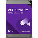 WD Purple Pro WD121PURP 12 TB Hard Drive - 3.5" Internal - SATA (SATA/600) - Conventional Magnetic Recording (CMR) Method Western Digital Corporation