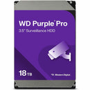WD Purple Pro WD181PURP 18 TB Hard Drive - 3.5" Internal - SATA (SATA/600) - Conventional Magnetic Recording (CMR) Method Western Digital Corporation