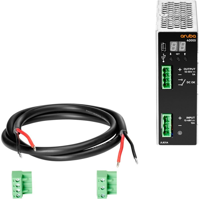 HPE 4000i POE 54VDC 240W 12-48VDC DIN Power Supply HEWLETT PACKARD ENTERPRISE
