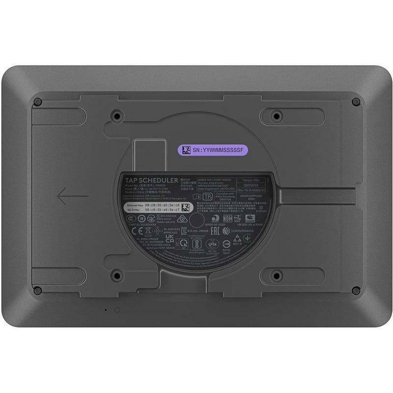 Logitech Tap Scheduler (Graphite) – Room Scheduling Touchscreen Panel