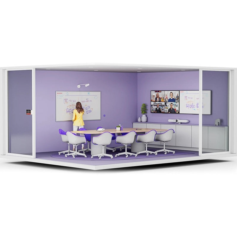 Logitech Tap Scheduler Room Scheduling Touch Screen – White