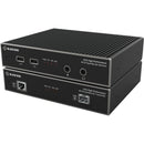 Black Box Mst Kvm Extender Over Catx/Fiber - Quad-Monitor, 4K Displayport, Usb 2.0 Hub, Se