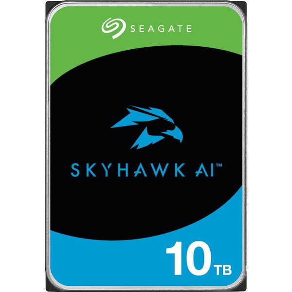 Seagate SkyHawk AI ST10000VE001 10 TB Hard Drive - 3.5" Internal - SATA (SATA/600) - Conventional Magnetic Recording (CMR) Method Seagate Technology