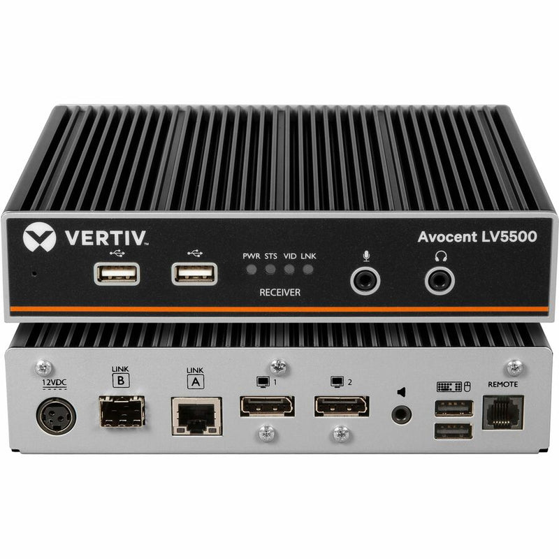 VERTIV AVOCENT LONGVIEW 5500 HIGH-PERFORMANCE KVM EXTENDER,RECEIVER,SINGLE HEAD,