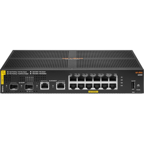 HPE 6000 48G Class4 PoE 4SFP 370W Switch HEWLETT PACKARD ENTERPRISE
