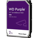 WD Purple WD22PURZ 2 TB Hard Drive - 3.5" Internal - SATA (SATA/600) - Conventional Magnetic Recording (CMR) Method Western Digital Corporation