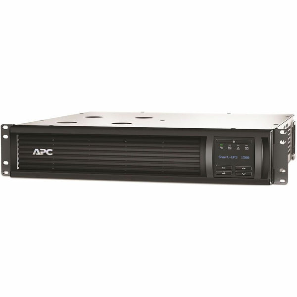 APC Smart-UPS, Line Interactive, 1500VA, 2U Rackmount, 120V, 6x NEMA 5-15R, SmartConnect+SmartSlot, AVR, LCD [TAA]