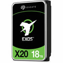 Seagate Exos X20 ST18000NM004D 18TB Hard Drive - 3.5" Internal - SATA (SATA/600) - 7200rpm - 256-bit AES Encryption - 20-Pack