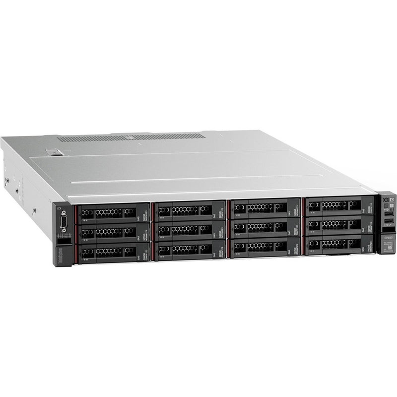 Lenovo ThinkSystem SR550 7X04A0CBNA 2U Rack Server – 2-Socket Intel Xeon – 16 GB TruDDR4 – 12Gb/s SAS & SATA Controller – Enterprise-Grade Performance