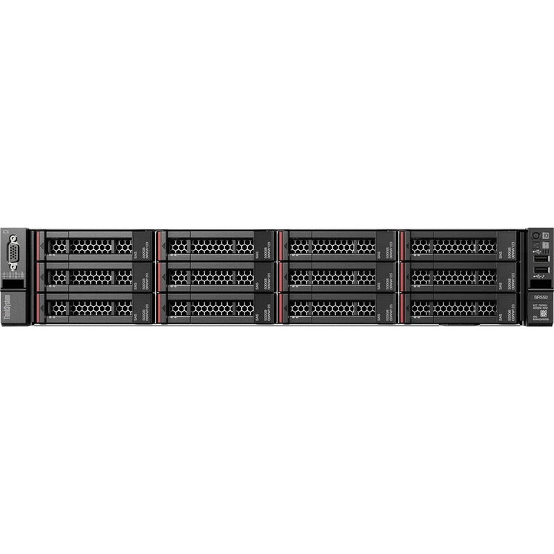 Lenovo ThinkSystem SR550 7X04A0CBNA 2U Rack Server - Xeon - 16 GB RAM - 12Gb/s SAS, Serial ATA/600 Controller Lenovo Group Limited