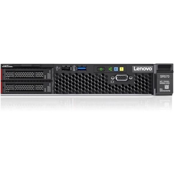 Lenovo ThinkSystem SR570 7Y03A091NA 1U Rack Server – 2 x Intel Xeon – C622 Chipset – SATA/600 – Gigabit Ethernet