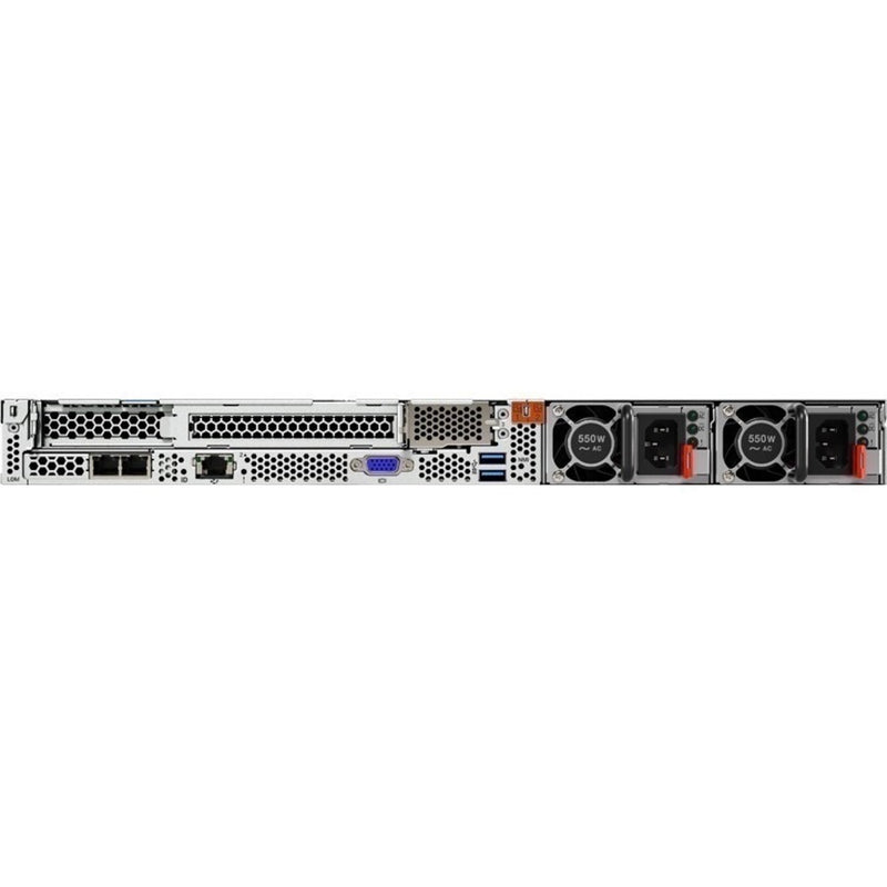 Lenovo ThinkSystem SR630 7X02A0GVNA 1U Rack Server - 2-Socket Intel - 16 GB TruDDR4 RAM - 7.5 TB Max Memory - Serial ATA/12Gb/s SAS - Matrox G200e Graphics