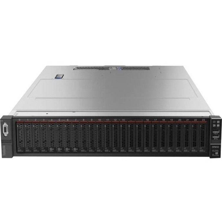 Lenovo ThinkSystem SR650 7X06A0NDNA 2U Rack Server - 1 x Intel Xeon Silver 4208 2.10 GHz - 32 GB RAM - 12Gb/s SAS, Serial ATA/600 Controller