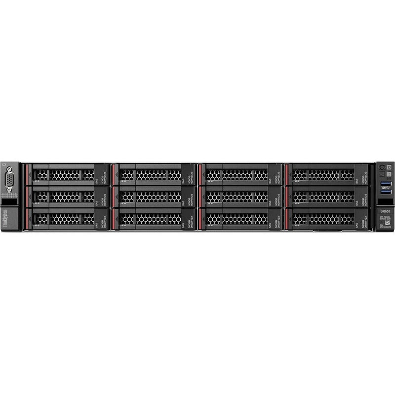 Lenovo ThinkSystem SR655 7Z01A057NA 2U Rack Server - 1 EPYC 7252 3.10 GHz - 16 GB RAM - Serial ATA Controller Lenovo Group Limited