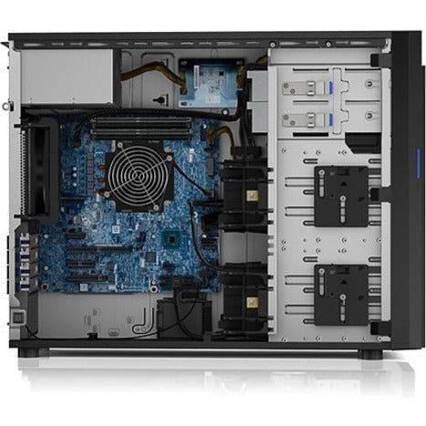 Lenovo ThinkSystem ST250 7Y45A064NA 4U Tower Server – 1 x Intel Pentium G5400 3.70 GHz – 8 GB RAM – Serial ATA/600 Controller