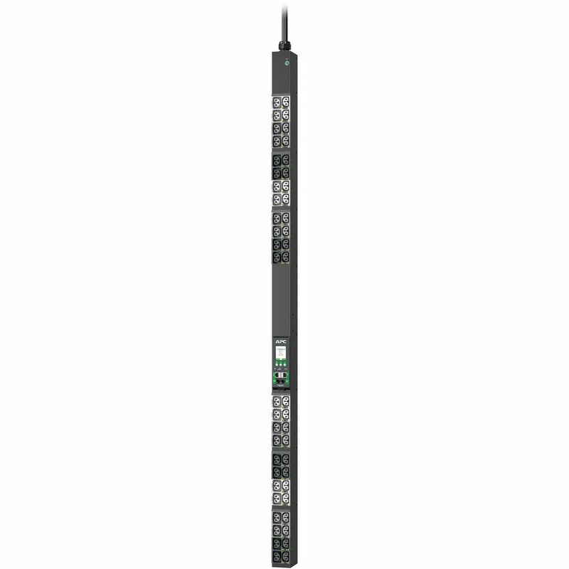 APC NetShelter Rack PDU Advanced, Switched Metered Outlet, 3PH, 11kW/11.5kW, 48 Outlets, IEC309