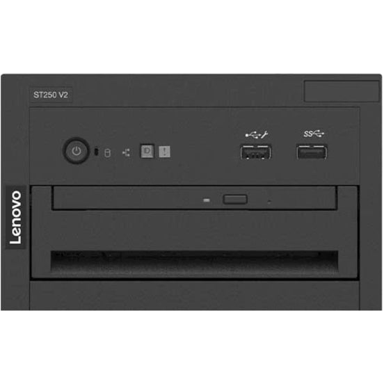 Lenovo ThinkSystem ST250 V2 7D8FA00WNA Tower Server - 1 x Intel Xeon E-2334 3.40 GHz - 16 GB RAM - SATA/600 - Gigabit Ethernet - 300W PSU