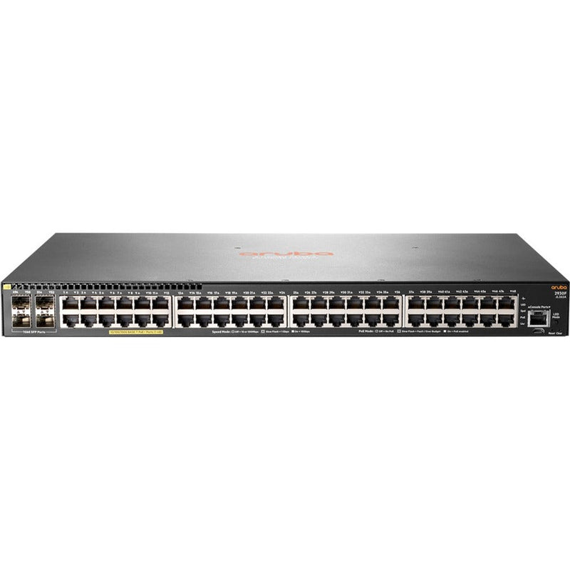 ARUBA 2930F 48G POE+ 4SFPSWCH Hewlett Packard Enterprise