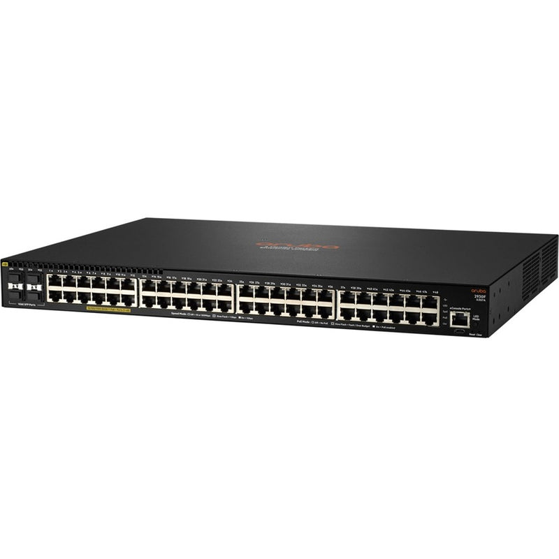 HPE Aruba 2930F 48G PoE+ 4SFP 740W Layer 3 Switch (JL557A
