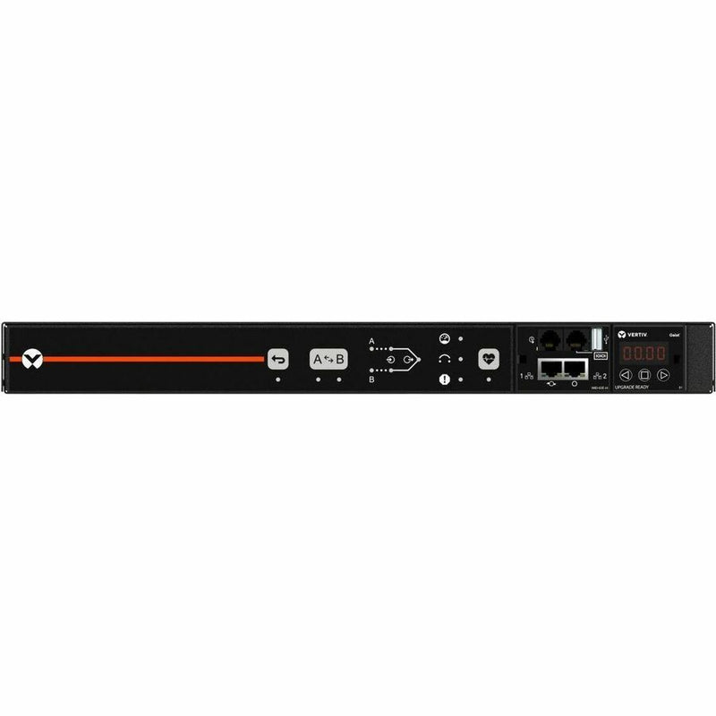 Vertiv Geist VA4G8100 rPDU AG03E1R0-12CF13-2PS6PS6B211-D | 12-Outlets Auto Transfer Switch PDU | 230V | Rack Mountable