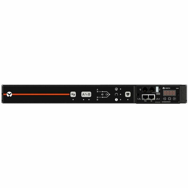Vertiv Geist rPDU AU03E1R0-11PS63-3PS6PS6B411-D | 1-Outlet Rack Transfer Switch PDU | 230V | ATS | Monitored | VA4U9101