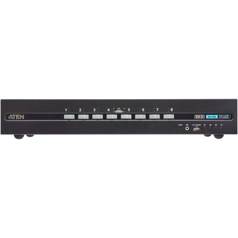 8-PORT USB DVI SINGLE DISPLAY PP4.0 SECURE KVM W/ CAC SUPPORT