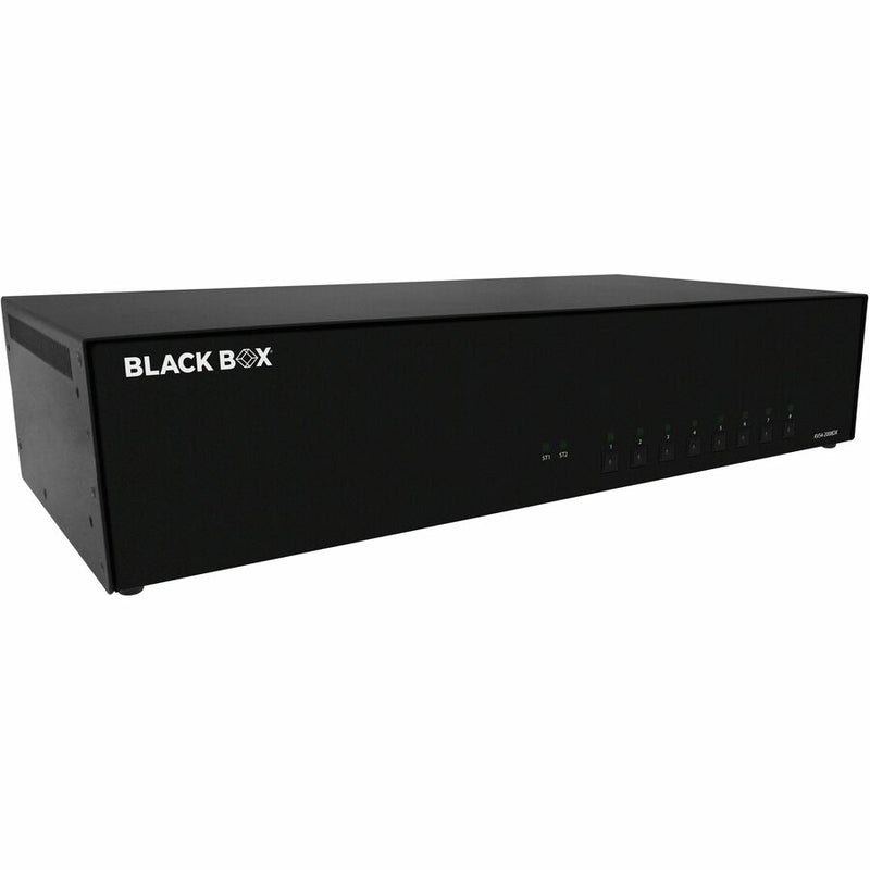 Black Box Kvm Switch Niap 4.0 Certified - 8-Port Dual-Monitor Dvi-I Cac
