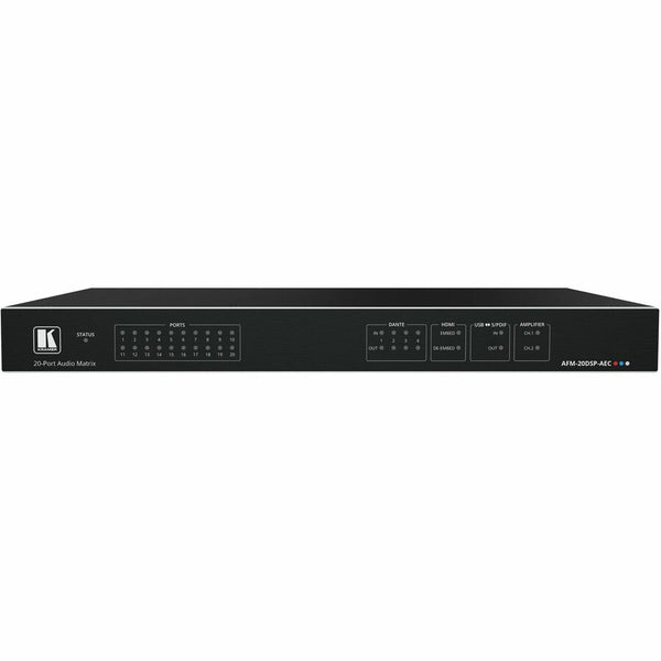 Kramer 20-Port Audio Matrix with DSP, AEC and Interchangeable Inputs & Outputs