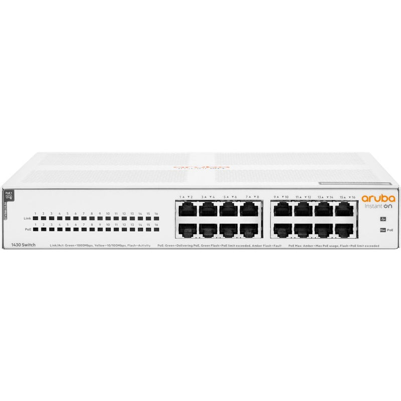 HPE Instant On 1430 16G Class4 PoE 124W Switch Hewlett Packard Enterprise