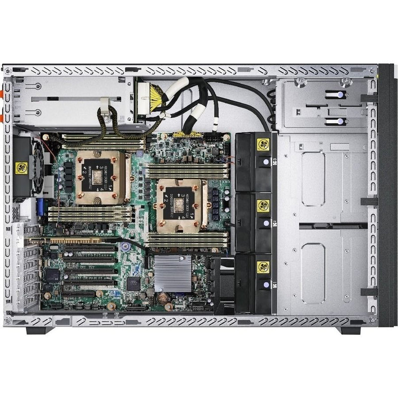 Lenovo ThinkSystem ST550 7X10A0EGNA 4U Tower Server – 1 x Intel Xeon Silver 4208 2.10GHz – 32GB RAM – 12Gb/s SAS, SATA Controller